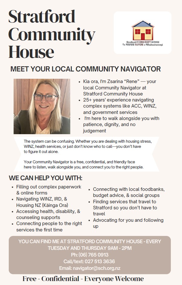 Meet your local community navigator - Stratford Community House