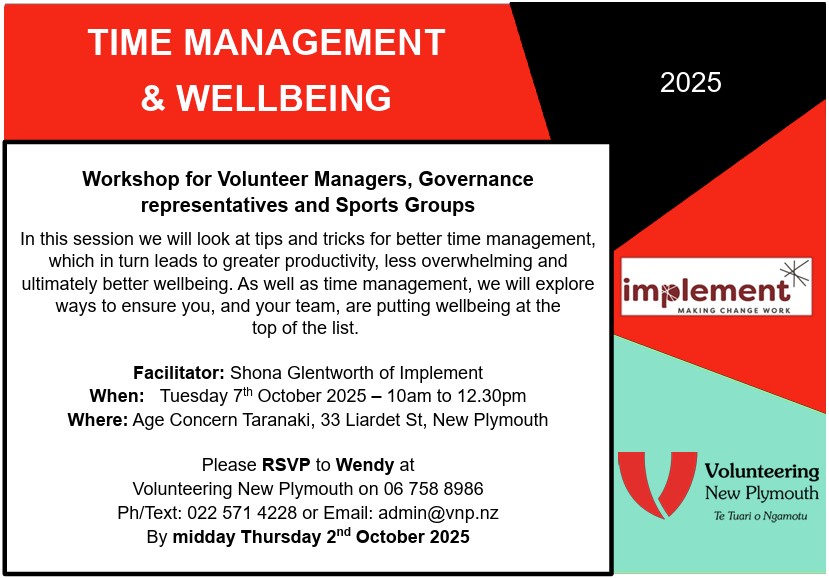 07.10.25 Time Management & Wellness - Shona from Implement