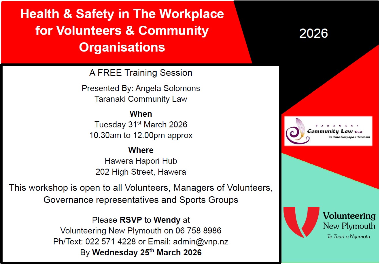 03 31.03.26 H&S in the Workplace - Hawera