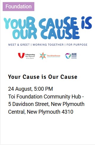 Your Cause is Our Cause 24.08.26